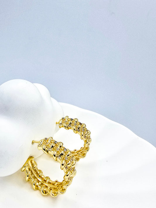 Arete Semi Candonga Dorado ASCD3