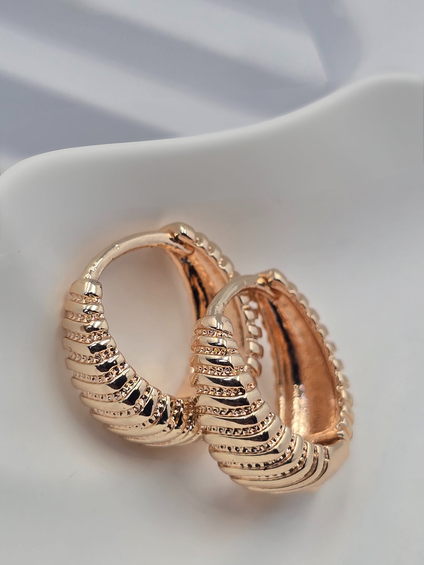 Arete Candonga Oro Rosa ACOR1