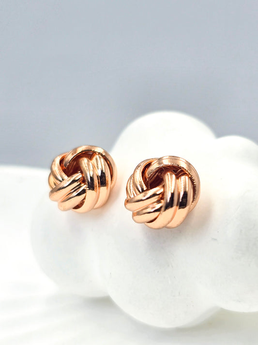 Topo Arete Oro Rosa TAOR13