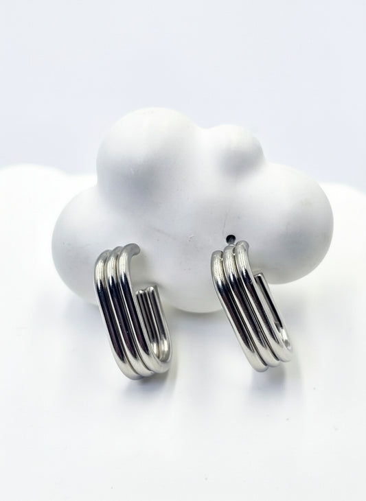 Arete Topo Plateado ATP15