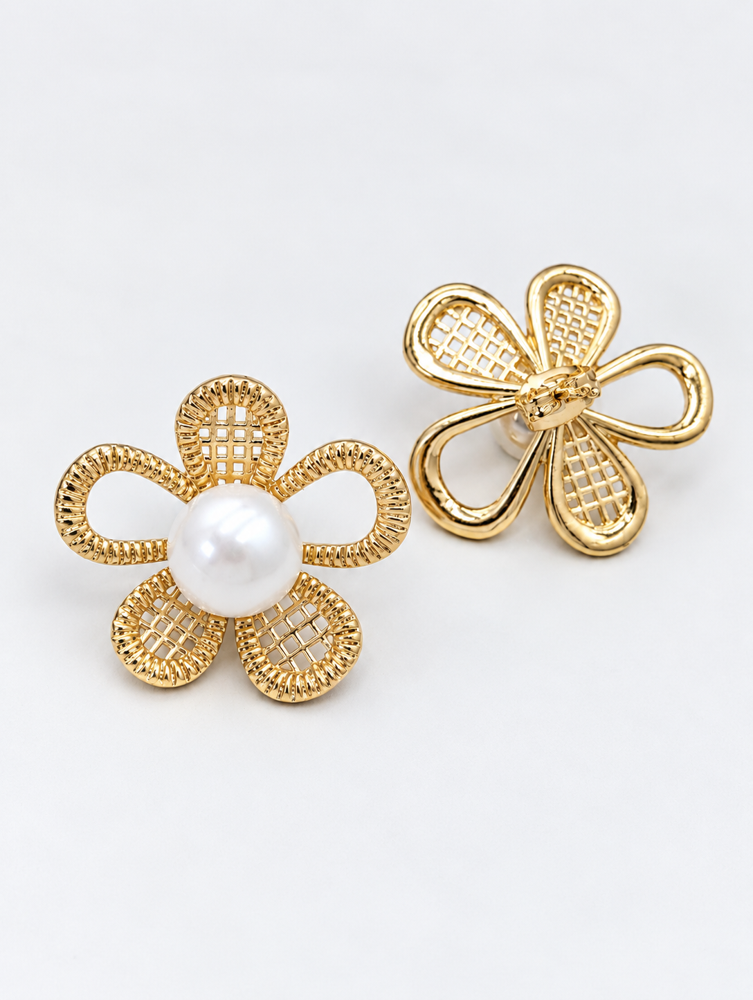 Collar Dorado Con Aretes CDA 9