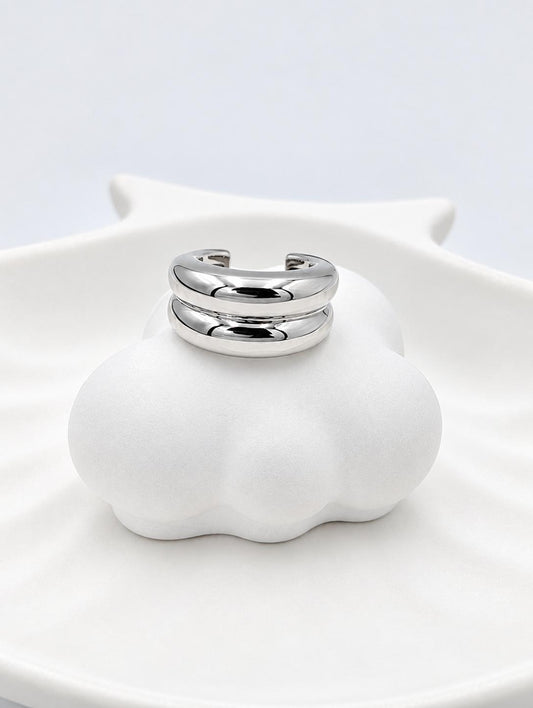 Arete Earcuff Plateado 1