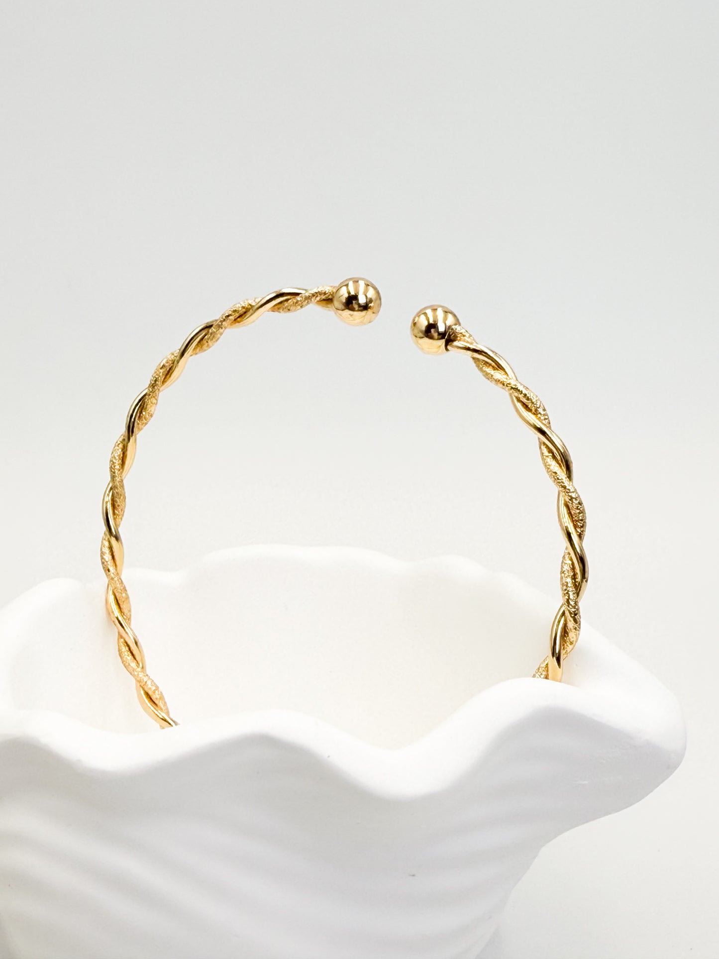 Pulsera Brazalete Dorado  PAD1