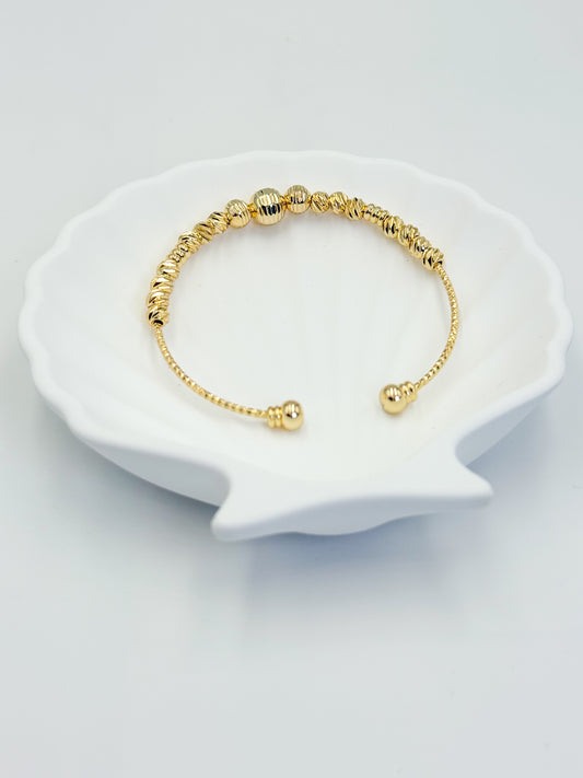 Pulsera Brazalete Dorado  PAD3
