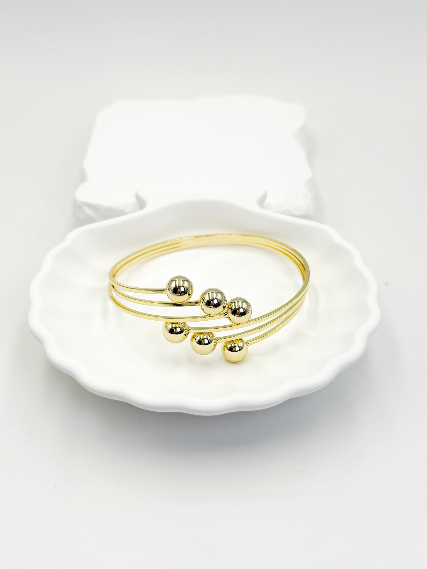 Pulsera Brazalete Dorado  PAD4